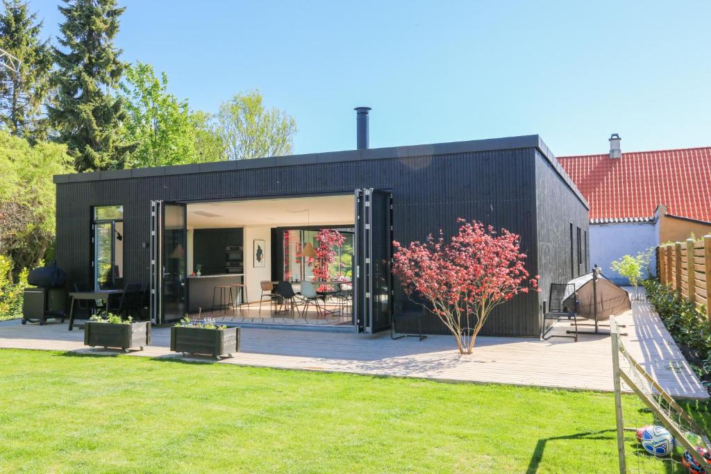 Modern architecture atrium house